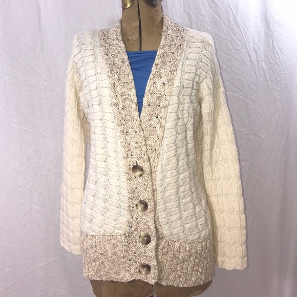 Free People Knit Boho Relaxed Sweater - Picture 2 of 8